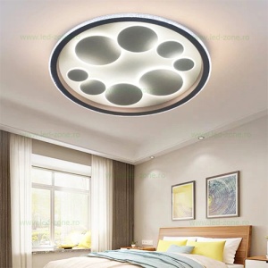 Lustra LED 120W 3 Functii Dimabila cu Telecomanda Cristal LZ1926-2 - Img 2