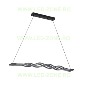 Lustra LED 160W 3 Functii Dimabila cu Telecomanda LZ1770-4 - Img 3