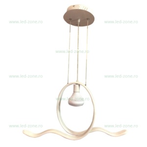 Lustra LED 160W Dimabila 3 Functii cu Telecomanda LZ8827 - Img 2