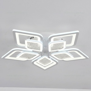 Lustra LED 180W 3 Functii Dimabila cu Telecomanda LZM408-5 - Img 3