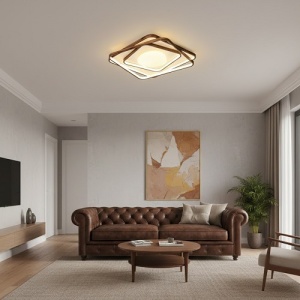 Lustra LED 186W 3 Functii Dimabila cu Telecomanda LZ5303 - Img 2