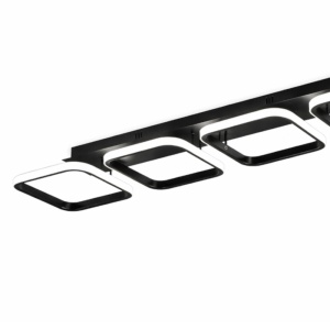Lustra LED 24W Neagra 3 Functii LZ313