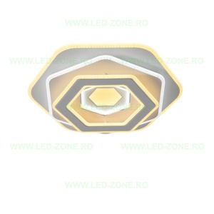 Lustra LED 256W 3 Functii Dimabila cu Telecomanda LZ9825-600 - Img 5