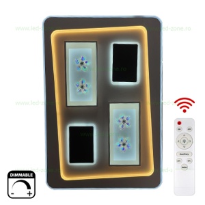Lustra LED 350W 4 Functii Dimabila cu Telecomanda LZ2005
