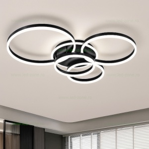 Lustra LED 360W 3 Functii cu Telecomanda LZ5184 - Img 7