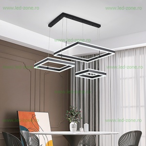 Lustra LED 416W Dimabila 3 Functii cu Telecomanda LZ1767-600 - Img 6
