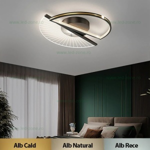 Lustra LED 56W 3 Functii Dimabila cu Telecomanda LZR9073-2