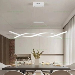 Lustra LED 60W Dimabila 3 Functii cu Telecomanda SE-P1072/LT103 - Img 6