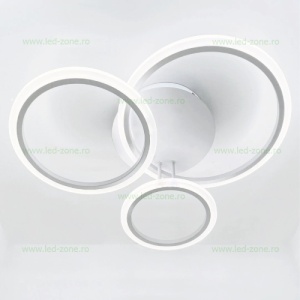Lustra LED 66W Dimabila 3 Functii cu Telecomanda D40/K001 - Img 3