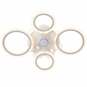 Lustra LED 72W 3 Functii cu Telecomanda si Ventilator Mod Vara/Iarna LZ40-4+V