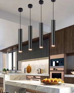 Lustra LED 7W Neagra 1 Pendul LZ3001