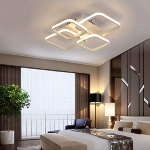 Lustra LED 80W 3 Functii cu Telecomanda LZ9053/2+2 - Img 5