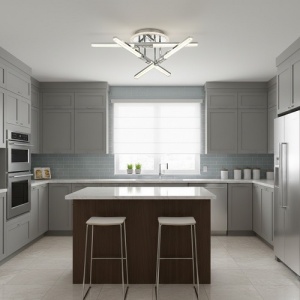 Lustra LED 82W 3 Functii Dimabila cu Telecomanda LZ9459 - Img 3