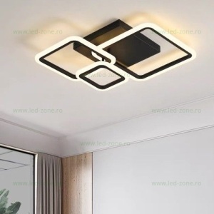 Lustra LED 88W 3 Functii Dimabila cu Telecomanda LZG3816-3 - Img 2