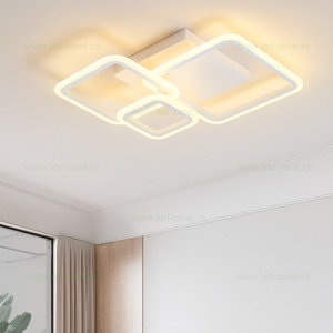 Lustra LED 88W 3 Functii Dimabila cu Telecomanda LZG3816-3 - Img 3
