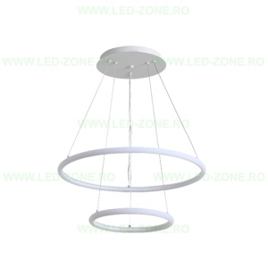 Lustra LED 92W Dimabila 3 Functii cu Telecomanda sau Telefon LZ1763-500 - Img 3