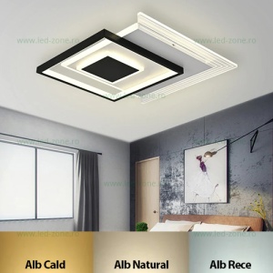 Lustra LED 94W 3 Functii Dimabila cu Telecomanda LZR9052-S