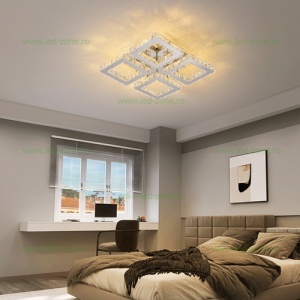 Lustra LED 96W 3 Functii Dimabila cu Telecomanda LZ1112-400