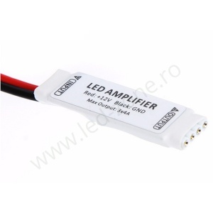 Mini Amplificator Banda LED RGB 12A 144W