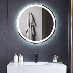 Oglinda Baie LED 70cm 2 Functii Touch Dezaburire LZJ05-1 - Img 1