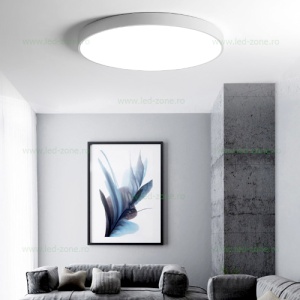 Panou LED 100W D-60cm Aplicat Alb RGB-CCT cu Telecomanda - Img 2