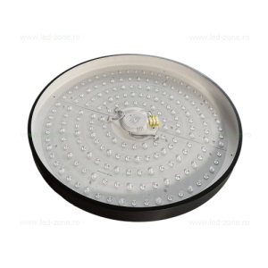 Panou LED 70W D-50cm Aplicat Negru RGB-CCT cu Telecomanda - Img 7