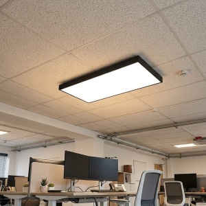 Panou LED 90W 120x60cm Aplicat Negru - Img 2
