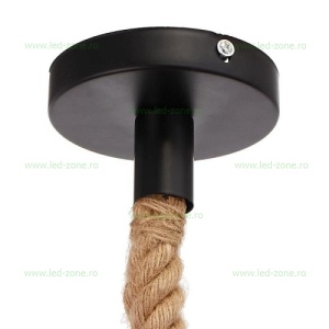 Pendul Soclu E27 Rustic Metal LZ5719-1 - Img 2