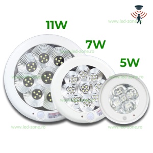 Plafoniera LED 11W Senzor Rotunda Clara - Img 4
