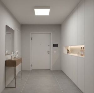Plafoniera LED 48W Patrata Alba Frameless CCT - Img 4