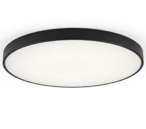 Plafoniera LED 48W Rotunda Neagra Frameless CCT - Img 5