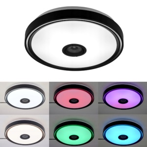 Plafoniera LED 72W RGBW Difuzor Bluetooth Telecomanda sau Telefon COSMO