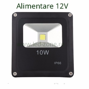 Proiector LED 10W 12V Slim Alimentare Clesti