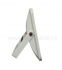 Proiector LED 20W 220V Slim Alb SMD2835 - Img 2