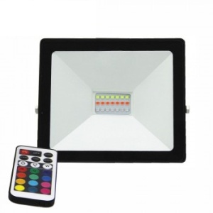 Proiector LED 20W Slim SMD RGB LZ7625R - Img 2