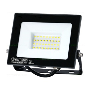 Proiector LED 30W Slim Negru PARDUS