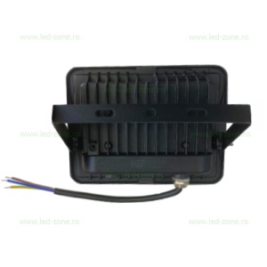 Proiector LED 30W SMD2835 Slim RGB Telecomanda - Img 2