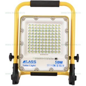 Proiector LED 50W Acumulator si Suport LZ1117 - Img 1
