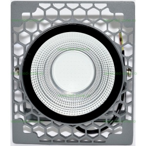 Proiector LED 50W COB Slim Gri 220V - Img 2