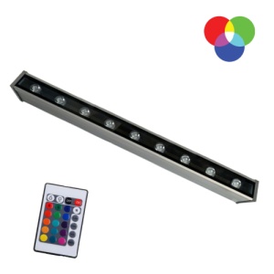 Proiector LED 9W 220V Liniar 50cm Full RGB Telecomanda