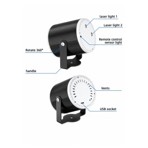 Proiector LED multicolor, PPLZ9608