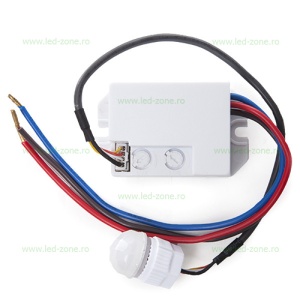 Senzor Miscare Programabil Incastrat 220V