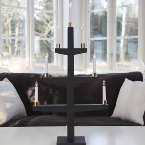 Sfesnic din Lemn E10 90cm HALLA - Img 3