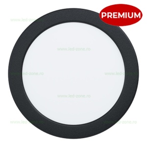 Spot LED 11W Rotund Negru IP44 FUEVA
