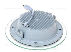 Spot LED 12W Rotund COB Sticla 3 Functii - Img 2