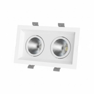 Spot LED 2x6W COB Dreptunghiular Mobil LZ616 - Img 2