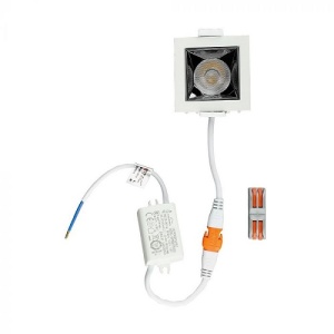Spot LED 4W Incastrabil Patrat Alb Premium - Img 2