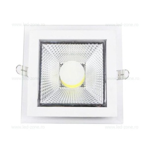 Spot LED 6W Patrat COB Sticla 3 Functii - Img 4
