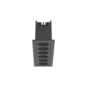 Spot LED Incastrat 9W Negru CCT