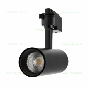 Spot LED Magazin Sina 10W COB Negru Cilindric - Img 7